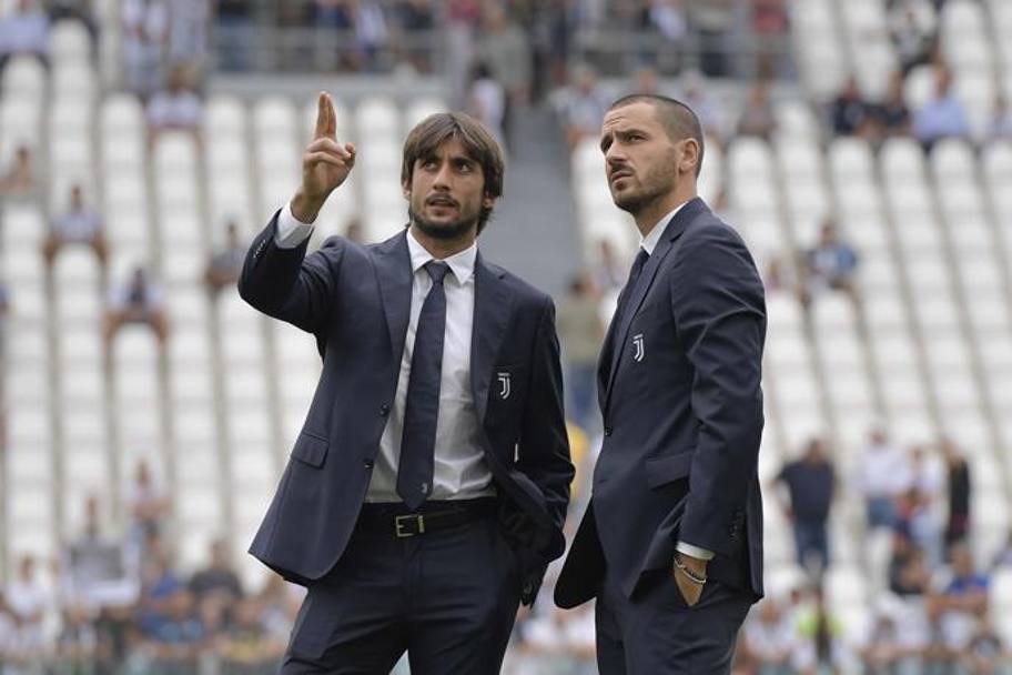 Perin e Bonucci sul campo Getty Images